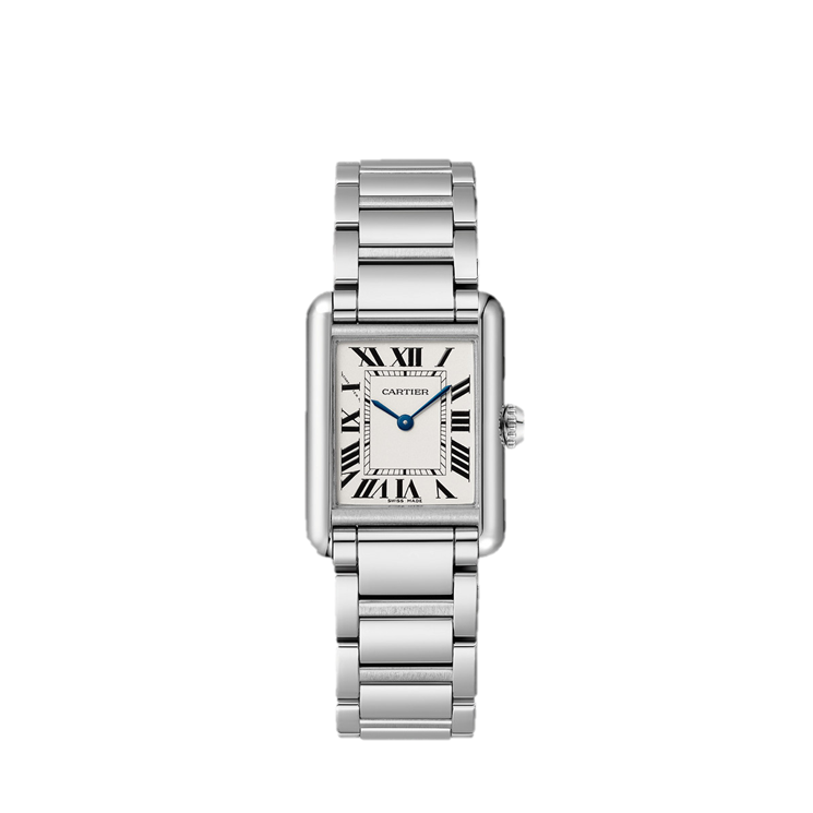 Resim TANK MUST DE CARTIER – STEEL QUARTZ SMALL