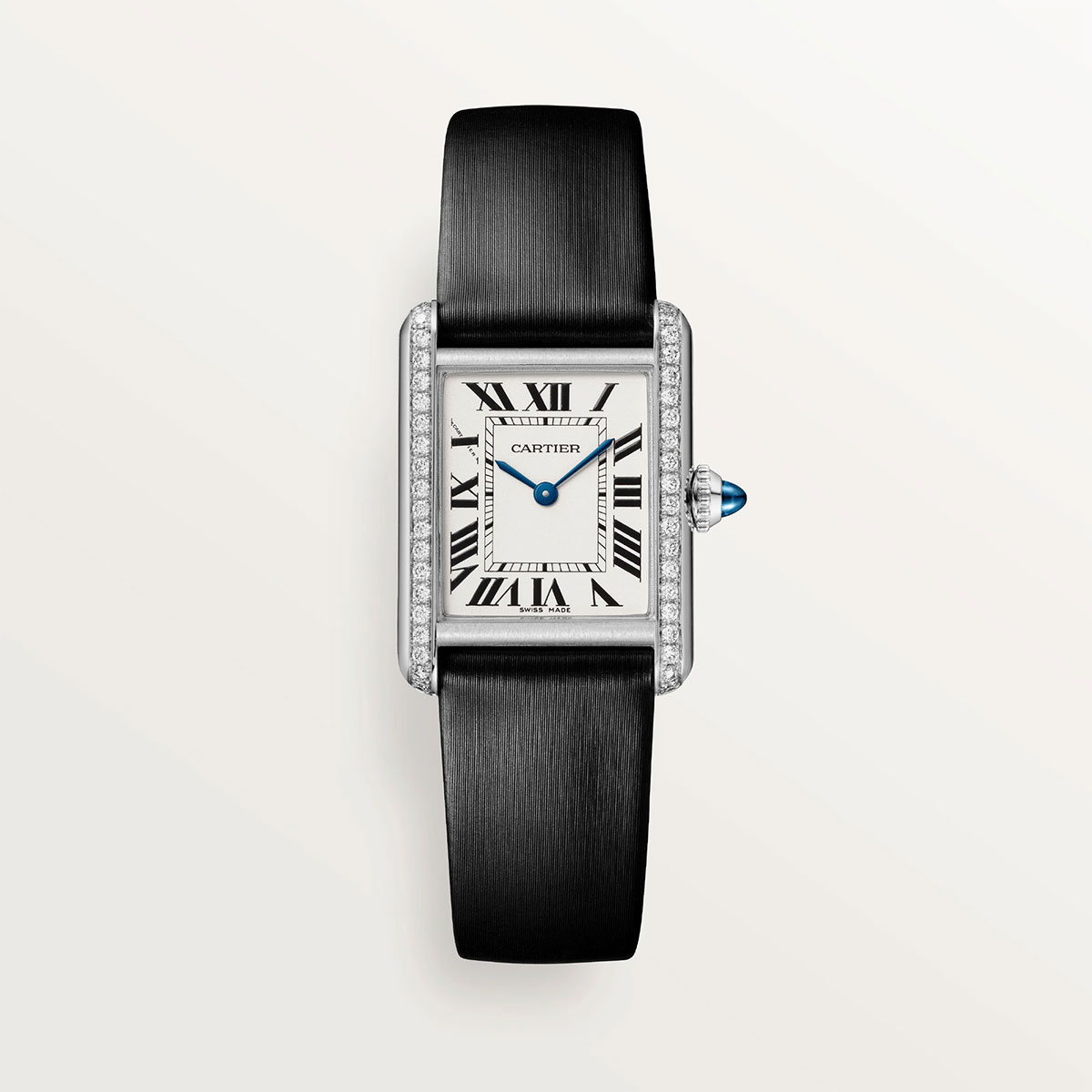 Resim TANK MUST DE CARTIER – STEEL QUARTZ SMALL