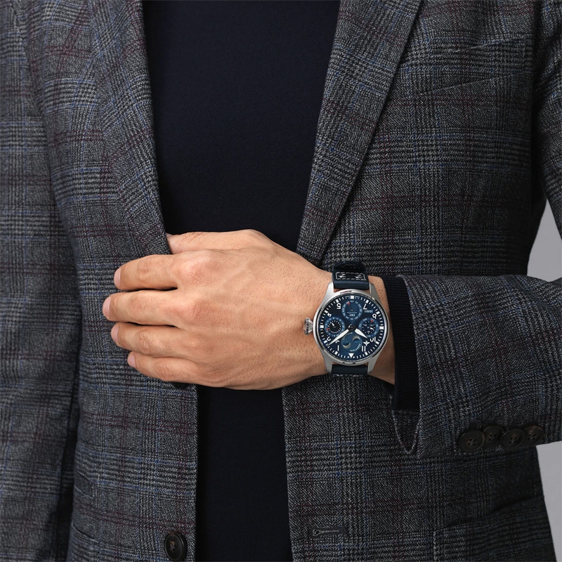 Resim BIG PILOT’S WATCH PERPETUAL CALENDAR - STEEL AUTOMATIC 46.2 MM