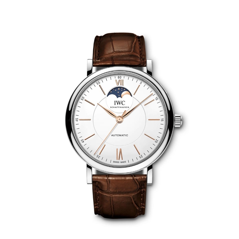 Resim PORTOFINO AUTOMATIC MOON PHASE- STEEL 40 MM