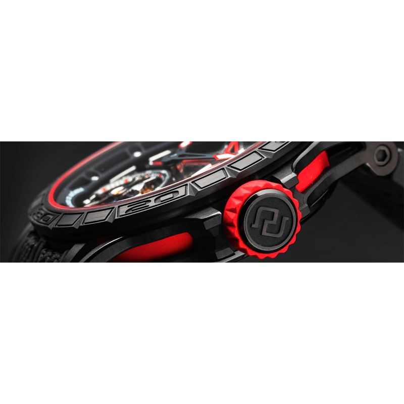 Resim EXCALIBUR SPIDER PIRELLI BLACK DLC TITANIUM 39MM