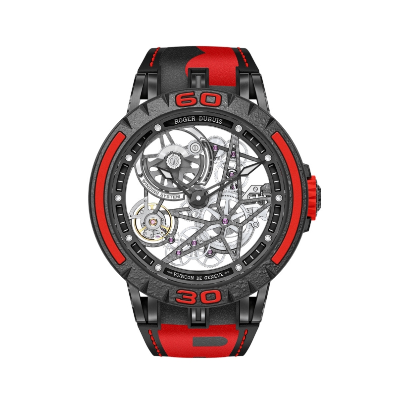 Resim EXCALIBUR SPIDER PIRELLI BLACK DLC TITANIUM 45MM