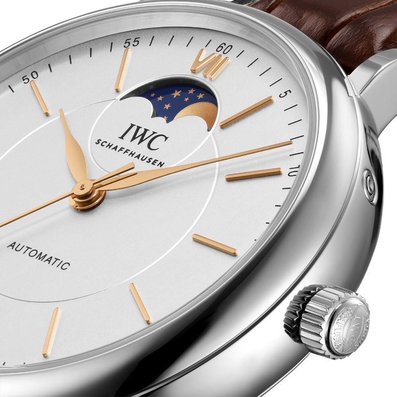 Resim PORTOFINO AUTOMATIC MOON PHASE- STEEL 40 MM