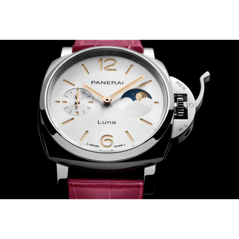 Resim  LUMINOR DUE LUNA - STEEL AUTOMATİC 38 MM