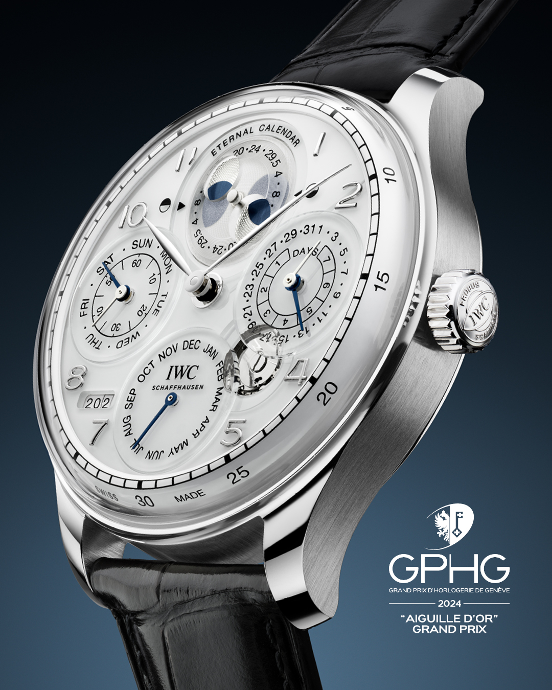 Blog yazısı IWC Schaffhausen Wins “Aiguille d'Or” at the Grand Prix d’Horlogerie de Genèveiçin resim