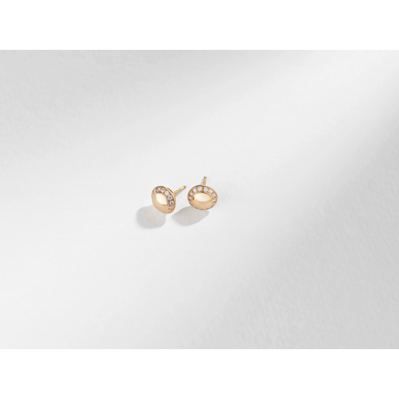 Resim Piaget Rose Gold Diamond Earrings