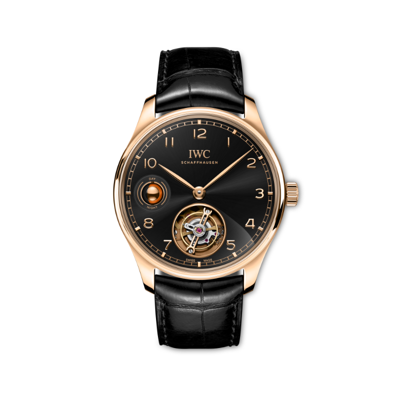 Resim Portugieser Hand-Wound Tourbillon Day & Night