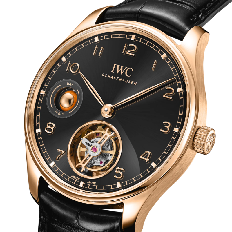 Resim Portugieser Hand-Wound Tourbillon Day & Night