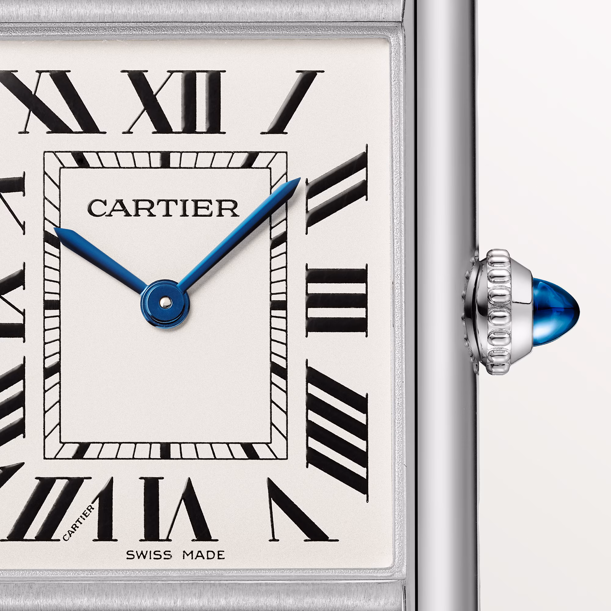 Resim TANK MUST DE CARTIER – STEEL QUARTZ LARGE