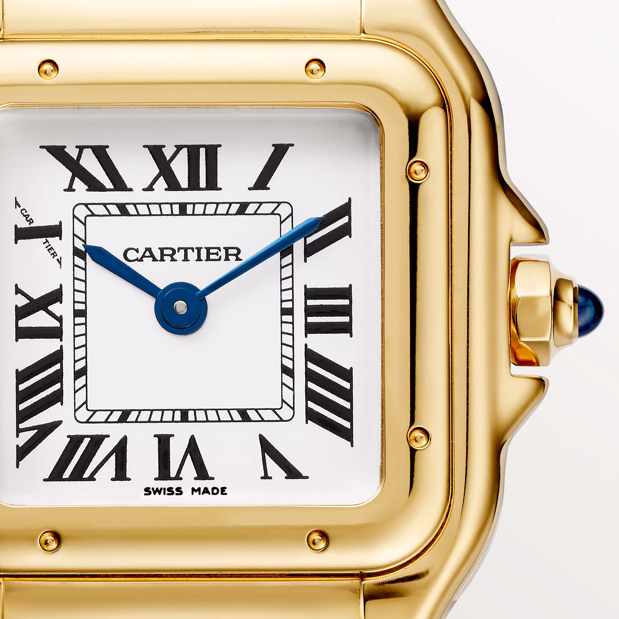 Resim PANTHÈRE DE CARTIER DOUBLE LOOP - YELLOW GOLD QUARTZ SMALL