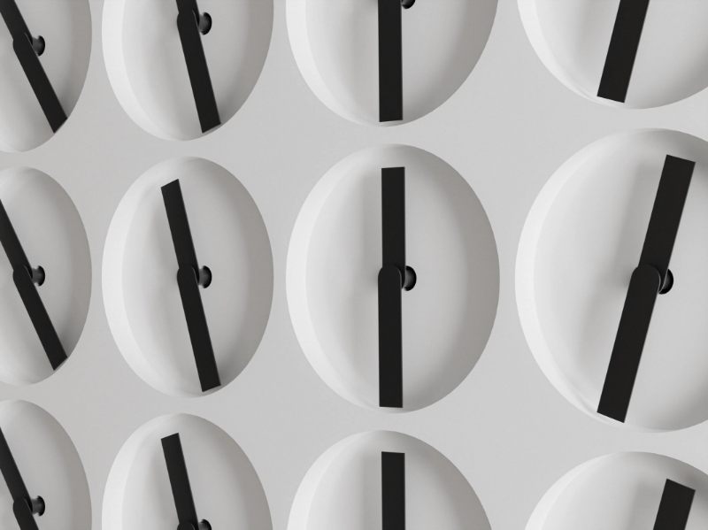 Resim ClockClock 24 – White