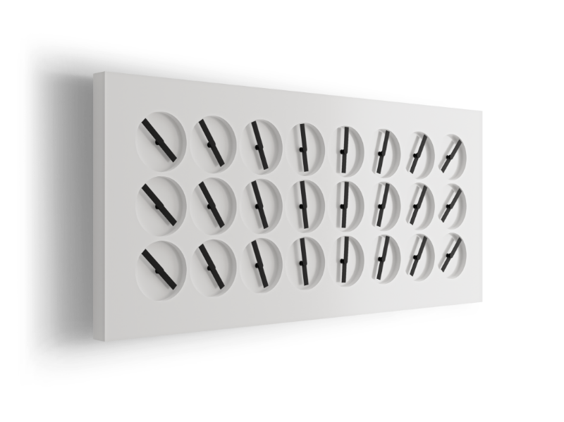 Resim ClockClock 24 – White