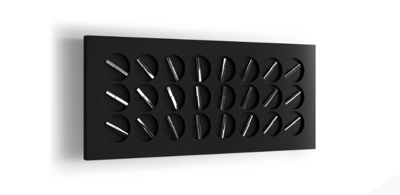 Resim ClockClock 24 – Black Sterling