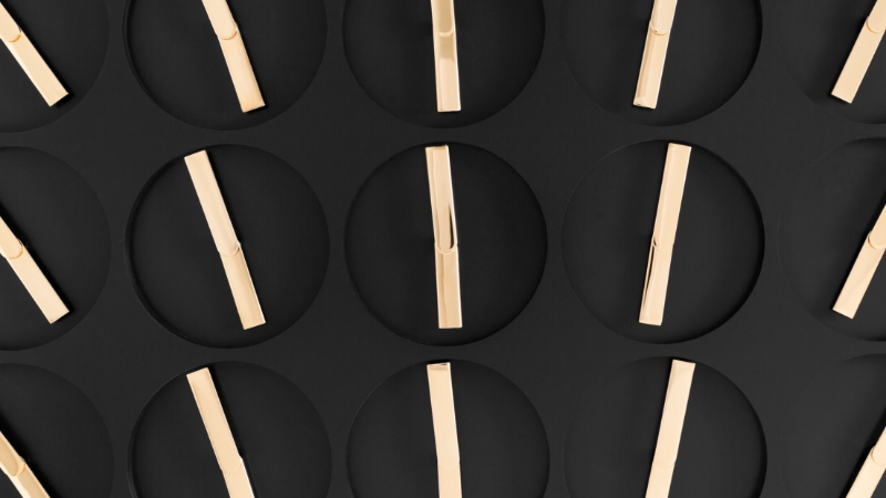 Resim ClockClock 24 – Black Gold 