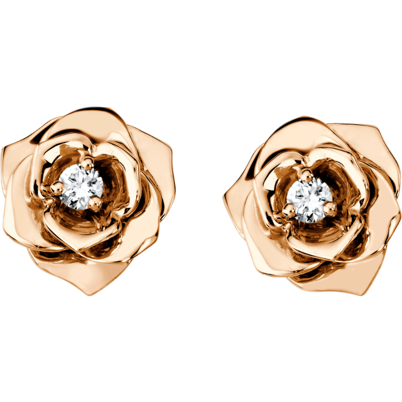 Resim PIAGET Rose earrings