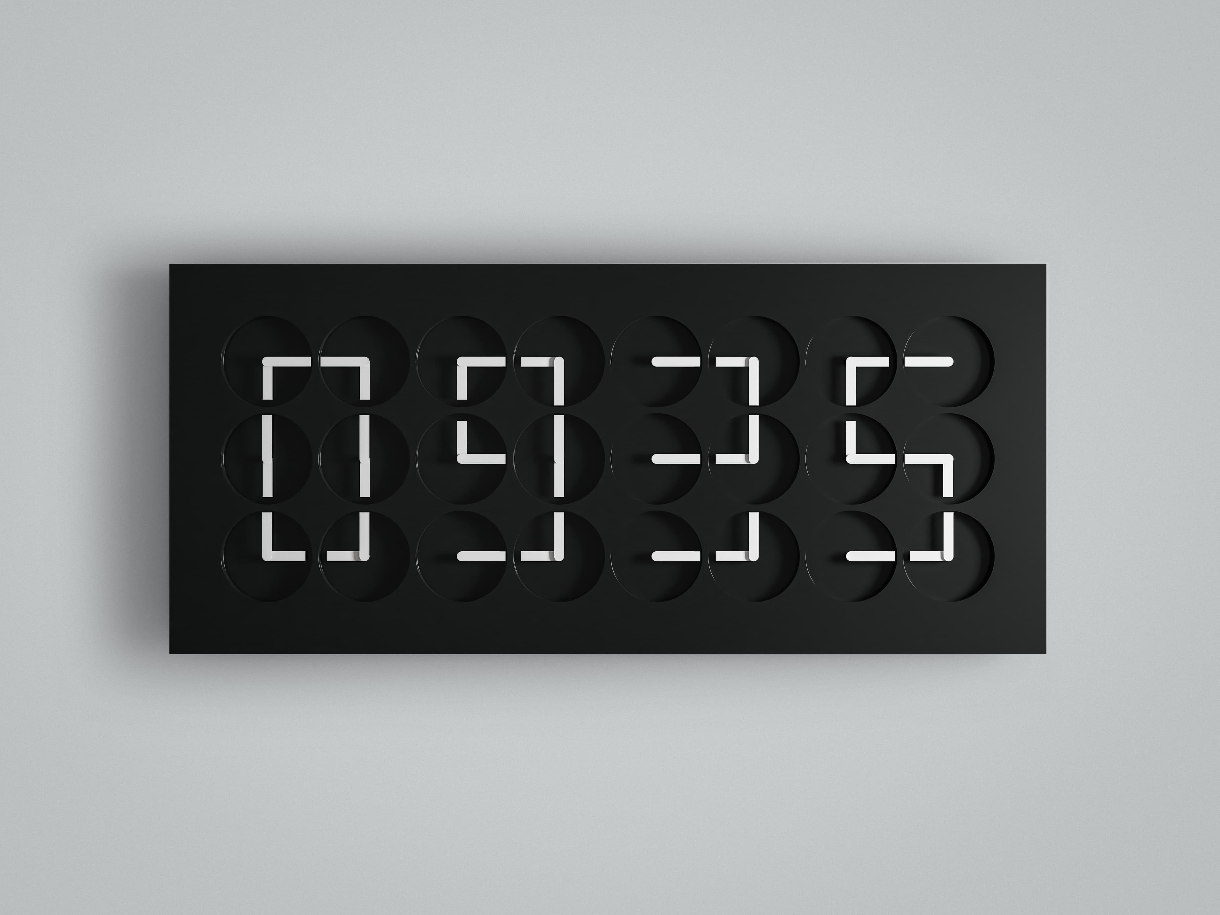ClockClock24 Black Product
